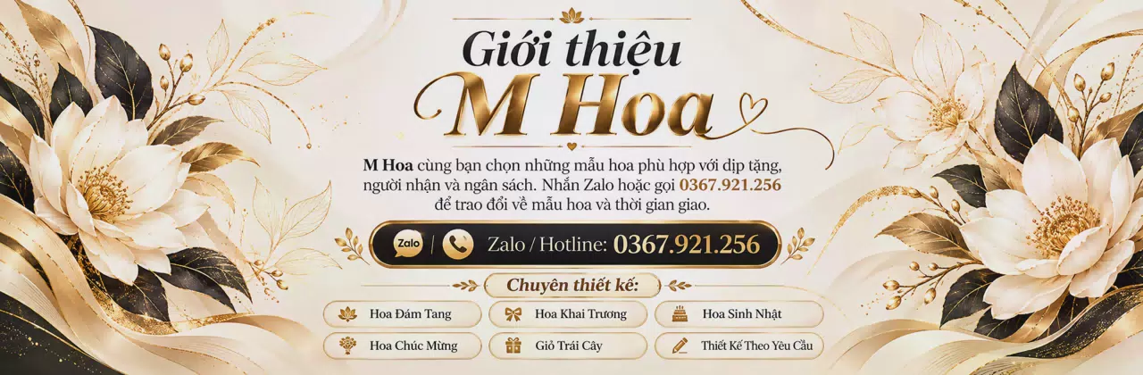 Ảnh bìa Shop hoa tươi Xã Long Điền An Giang - Hoa cho những dịp đáng nhớ